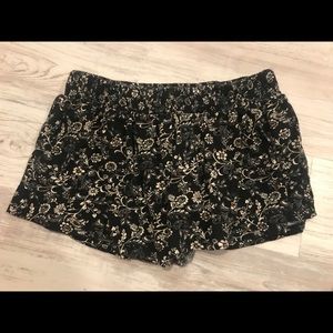 Floral Print Shorts